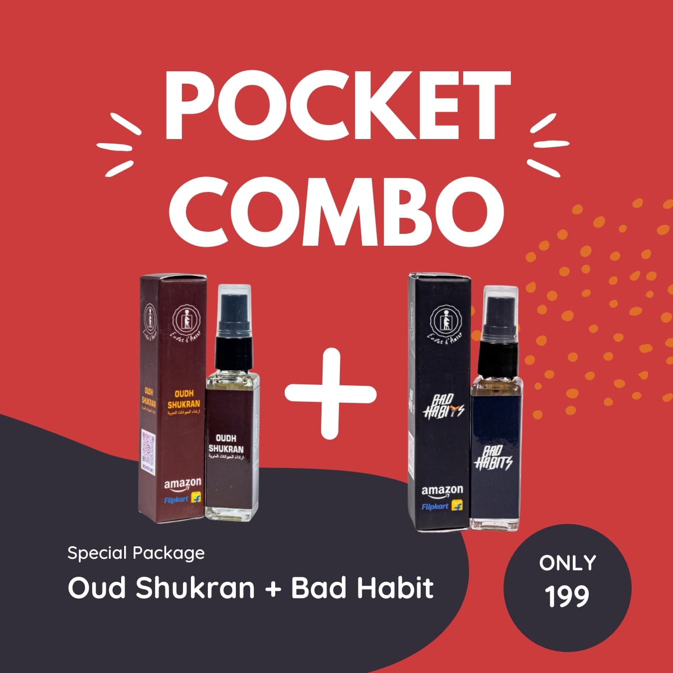 Oudh Shukran + Bad Habits (2 x 10ml) – Long‑Lasting Unisex