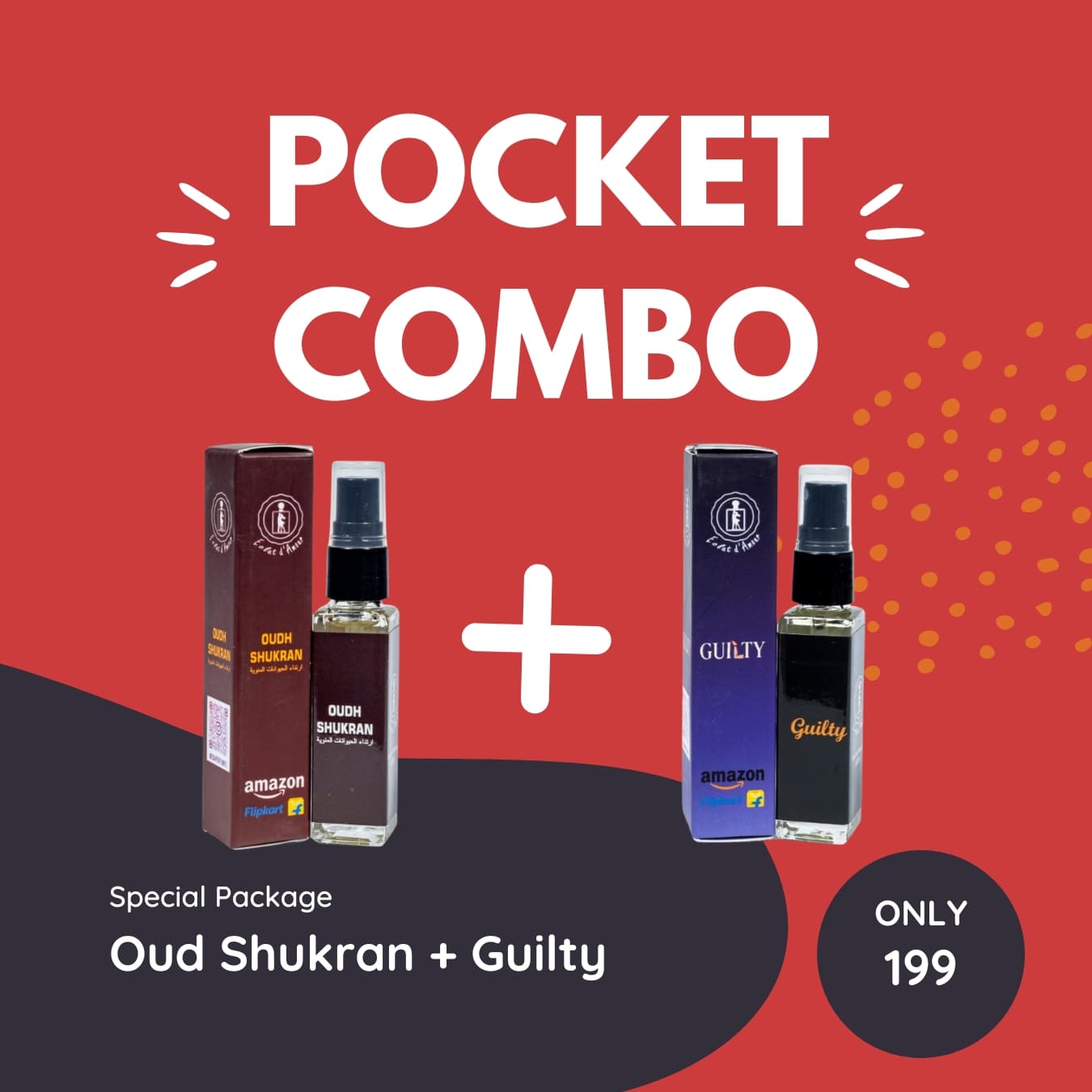 Guilty + Oudh Shukran (2 x 10ml) – Long‑Lasting Unisex