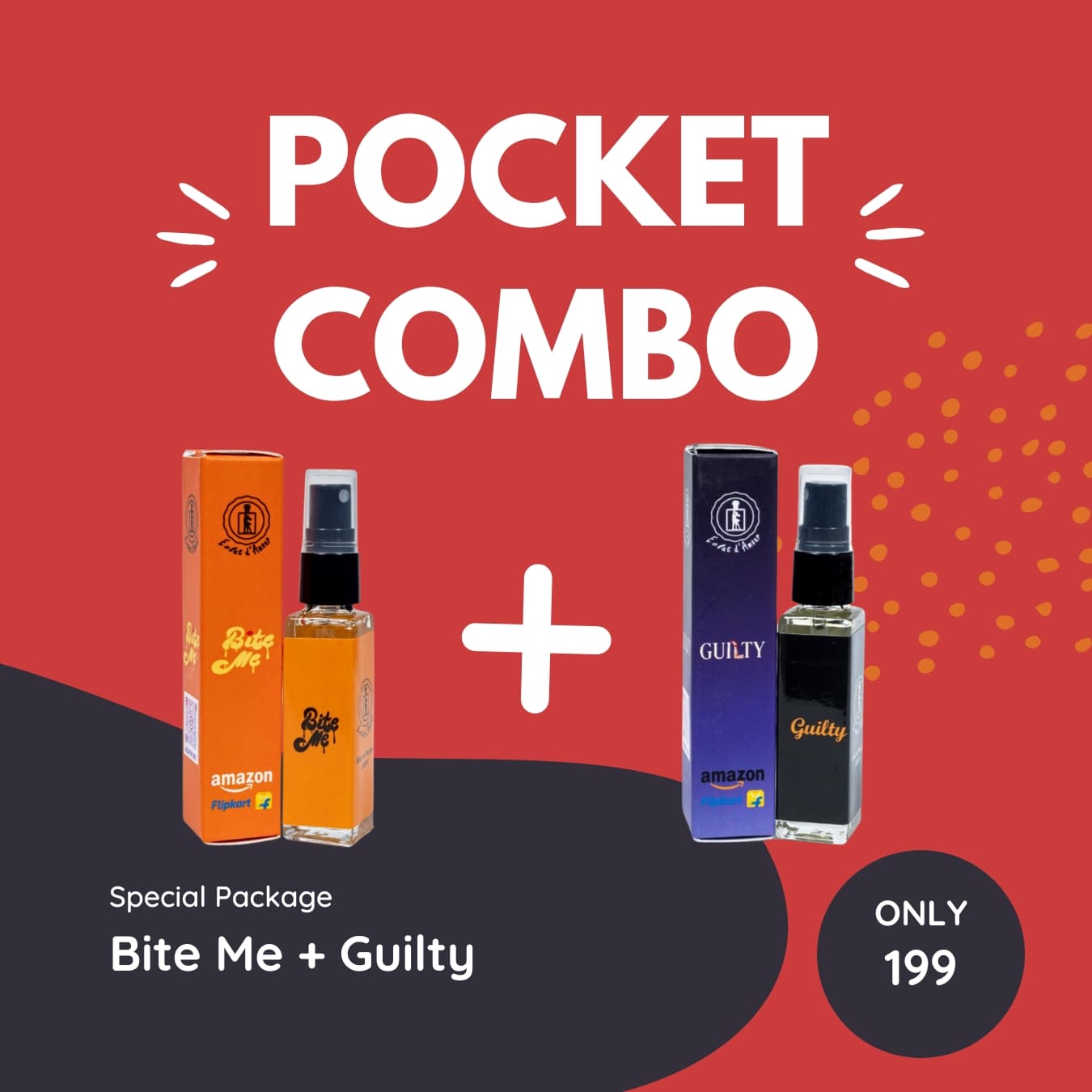 Guilty + Bite Me (2 x 10ml) – Long‑Lasting Unisex