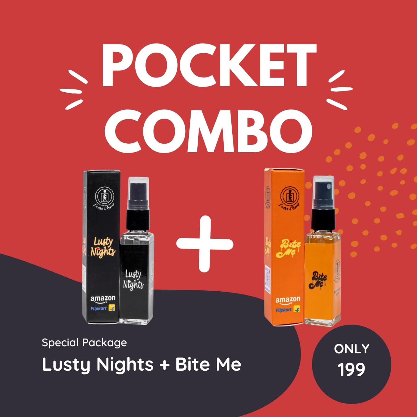 Lusty Nights + Bite Me (2 x 10ml) – Long‑Lasting Unisex