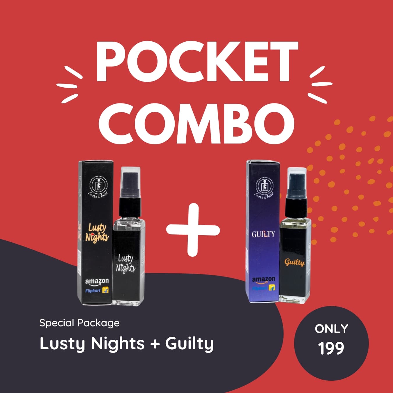 Guilty + Lusty Nights (2 x 10ml) – Long‑Lasting Unisex